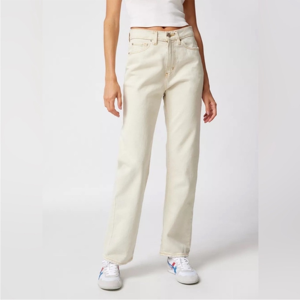 BDG Urban Outfitters Cowboy Jeans Cream